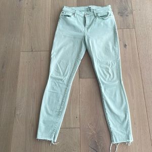 7 for all mankind light green size 26 jeans